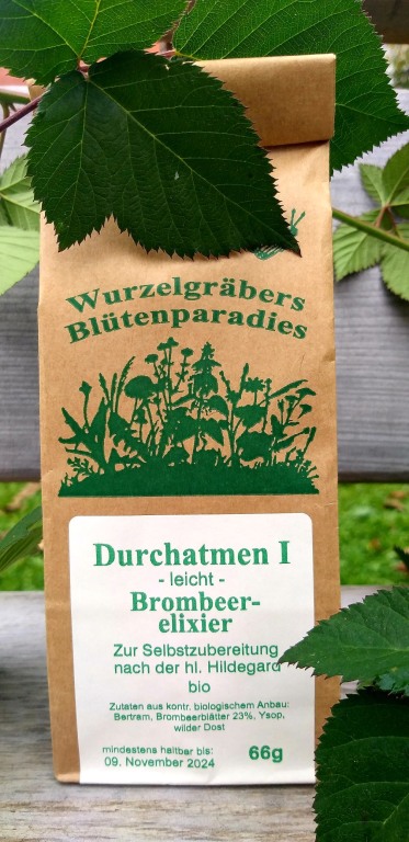 Brombeer-Elixier "Durchatmen" bio